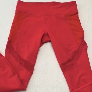 Vibrant Red Leggings